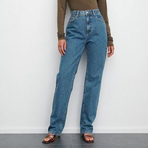 Claire Rose x NA-KD Straight Leg Denim Size EU 34